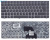 Клавиатура для ноутбука HP Probook 4330, чёрная, с серой рамкой, RU