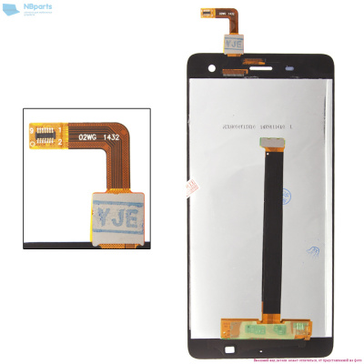 LCD дисплей для Xiaomi Mi 4 / Mi4 в сборе с тачскрином (черный) Оригинал