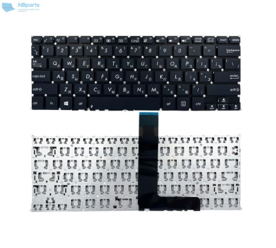 Клавиатура для ноутбука ASUS VivoBook F200 X200 чёрная, RU