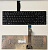 Клавиатура для ноутбука ASUS K55 R700, чёрная, маленький Enter, RU (MZ)
