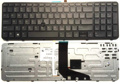 Клавиатура для ноутбука HP Zbook 15 G2, чёрная, RU