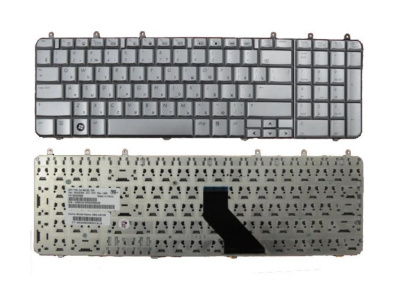 Клавиатура для ноутбука HP Pavilion DV7-1000, серебро, большой Enter, RU
