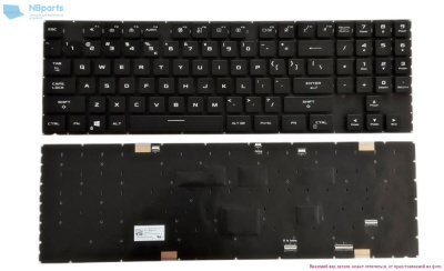 Клавиатура для ноутбука ASUS ROG Strix Scar 17 G733Z G733Q, чёрная, с RGB-подсветкой, RU