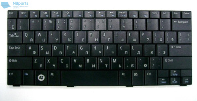 Клавиатура для ноутбука Dell Inspiron Mini 10, чёрная, RU