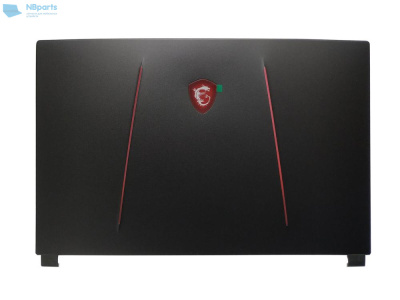 Крышка матрицы MSI GE75 GL75 черная, без рамки