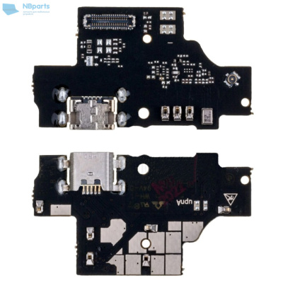 Шлейф/FLC Шлейф ZTE Blade A5 2020 с системным разъемом, микрофоном