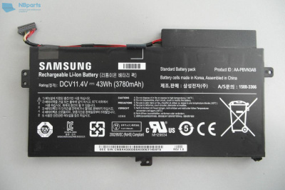 Аккумулятор (батарея) для ноутбука Samsung NP370R5E 11.4V 3780mAh (MZ)
