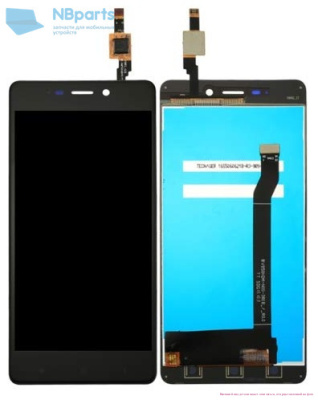 LCD дисплей для Xiaomi Redmi 4 с тачскрином (черный)