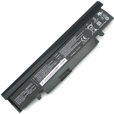 Аккумулятор (батарея) для ноутбука Samsung NC110 NC210 7.4V 6600mAh чёрный OEM