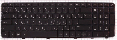 Клавиатура для ноутбука HP Pavilion DV6-6000, серебро, с рамкой, RU
