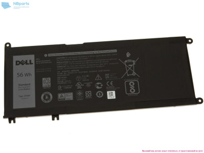 Аккумулятор (батарея) для ноутбука Dell Inspiron 15 7577 17 7778 Latitude 14 3490 15.2V 3600mAh OEM