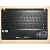 Верхняя часть корпуса (Palmrest) ASUS EeePC 1025 графит, RU