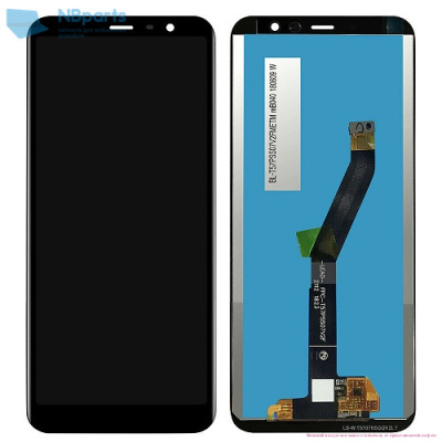 LCD дисплей для Meizu M6T в сборе с тачскрином (черный)