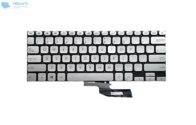 Клавиатура для ноутбука ASUS VivoBook S13 S330, серая, с подсветкой, RU
