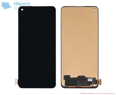 LCD дисплей для Realme 9 Pro Plus с тачскрином (черный) Oled