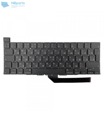 Клавиатура для ноутбука Apple Macbook Pro 16" A2141 Black, Big Enter, RU (MZ)
