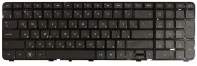 Клавиатура для ноутбука HP Pavilion DV7-4000, чёрная, маленький Enter, US