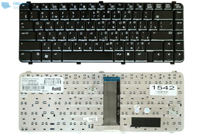 Клавиатура для ноутбука HP 530, чёрная, RU