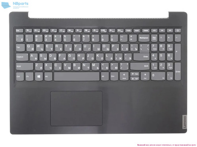 Верхняя часть корпуса (Palmrest) Lenovo IdeaPad S145-15, серый, с клавиатурой