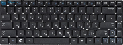 Клавиатура для ноутбука Samsung RC410, чёрная, US