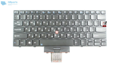 Клавиатура для ноутбука Lenovo ThinkPad X100e, чёрная, с рамкой, RU