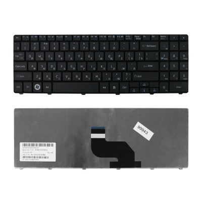 Клавиатура для ноутбука ACER eMachines  E525 E625 E627, чёрная, RU