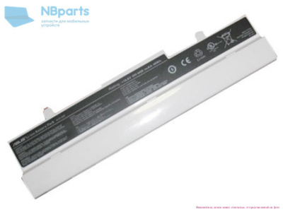 Аккумулятор (батарея) для ноутбука Asus Eee PC 1005 11.1V 7800mAh белый OEM