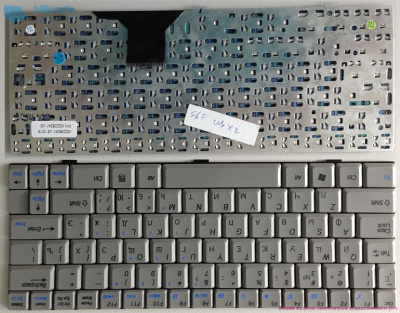Клавиатура для ноутбука ASUS S6 Silver, RU