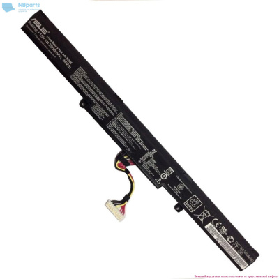 Аккумулятор (батарея) для ноутбука Asus X550E F450 14.4V 2600mAh с кабелем OEM