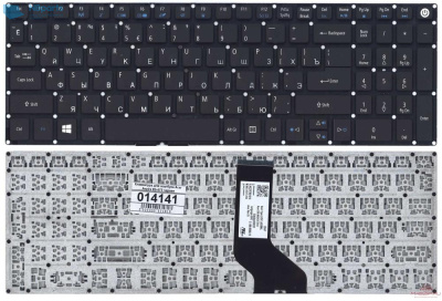 Клавиатура для ноутбука ACER Extensa EX251 EX2511, чёрная, RU