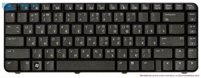 Клавиатура для ноутбука HP CQ50, чёрная, US