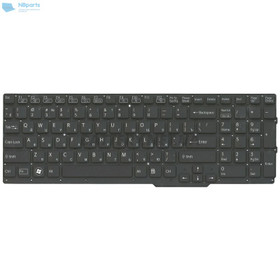 Клавиатура для ноутбука Sony SVS15, чёрная, RU