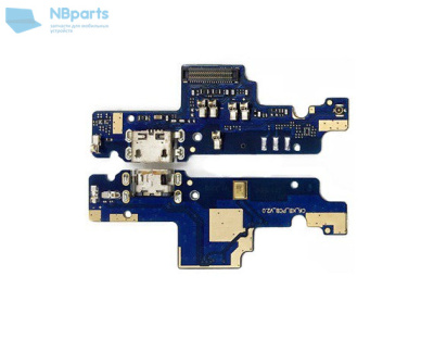 Шлейф/FLC Xiaomi Redmi Note 4x (системный разъём) тип1 3/34