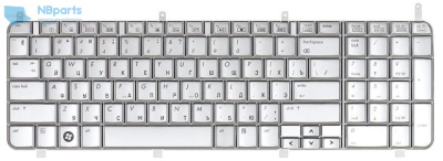 Клавиатура для ноутбука HP HDX X18, серебро, RU