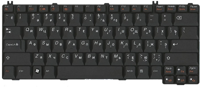 Клавиатура для ноутбука Lenovo 3000, чёрная, RU