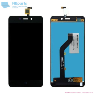 LCD дисплей для ZTE Blade X3 (D2 A452 / T620) в сборе с тачскрином Черный