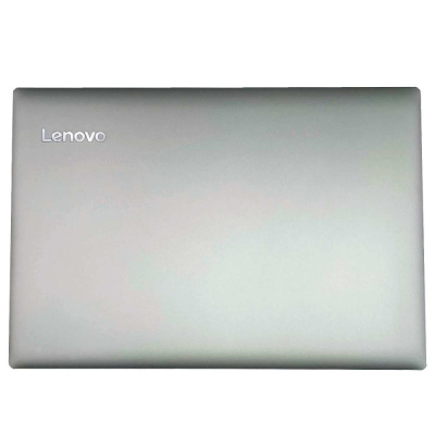 Крышка матрицы Lenovo IdeaPad 320-15 (A+B) серебро с чёрной рамкой