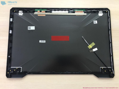 Крышка матрицы Asus FX504 FX504GD чёрная, с рамкой, оригинал