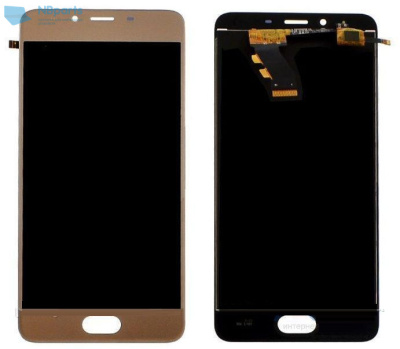 LCD дисплей для Meizu U10 в сборе с тачскрином (золото)