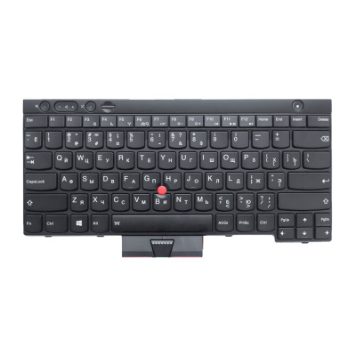 Клавиатура для ноутбука Lenovo ThinkPad X230 T430 T530 чёрная, с рамкой, RU