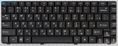 Клавиатура для ноутбука Lenovo IdeaPad G460, чёрная, RU
