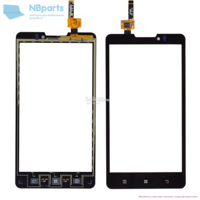 Тачскрин Lenovo P780 Черный