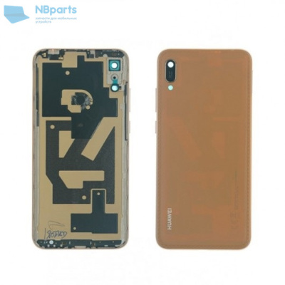 Задняя крышка Huawei Y6 2019 (Коричневый)
