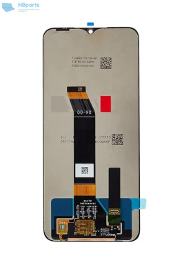 LCD дисплей для Xiaomi Poco M4 5G в сборе с тачскрином (черный)