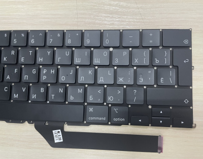 Клавиатура для ноутбука Apple Macbook Pro 16" A2141 Black, Big Enter, RU
