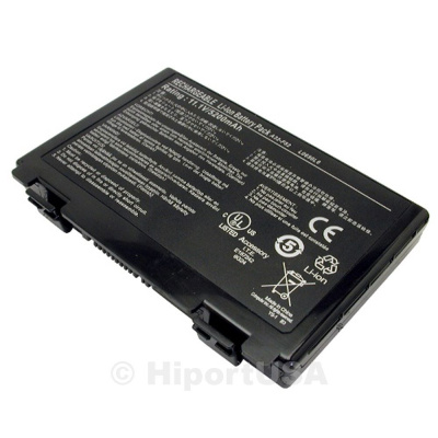 Аккумулятор (батарея) для ноутбука Asus K50 11.1V 5200mAh OEM