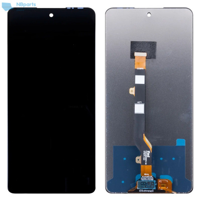 LCD дисплей для Tecno Spark 10 Pro с тачскрином (черный) Оригинал
