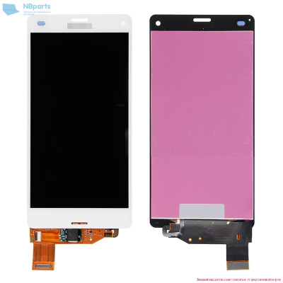 LCD дисплей для Sony Xperia Z3 compact с тачскрином (белый)