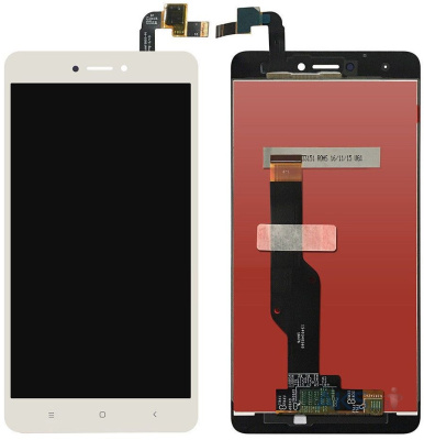 LCD дисплей для Xiaomi Redmi Note 4x с тачскрином, без рамки (белый) Оригинал