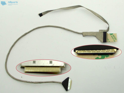 Шлейф матрицы (экрана) TOSHIBA Satellite C660 Led DC02001BG10